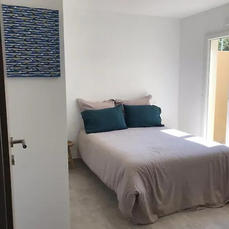 T2 Vue Golfe De St Florent A Pied Apartament Farinole