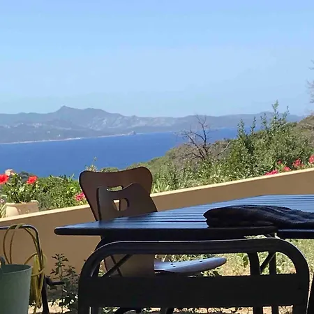 T2 Vue Golfe De St Florent A Pied Apartament *